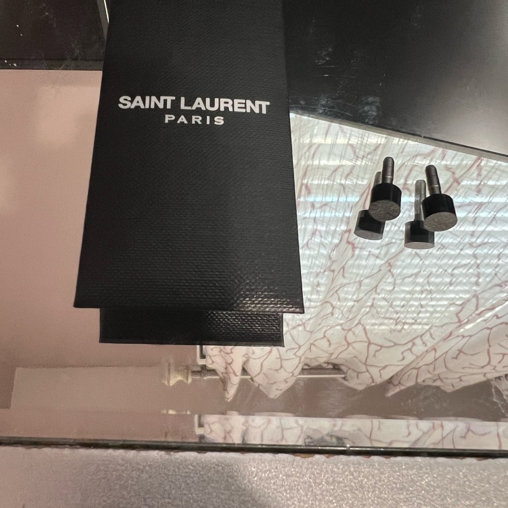 Saint Laurent Black heel tap tips replacement